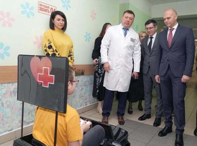 Новое отделение медицинской реабилитации для детей